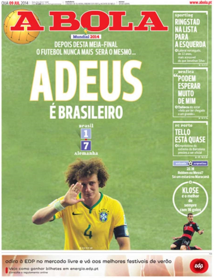 Jogos Eternos – Brasil 1x7 Alemanha 2014 - Imortais do Futebol
